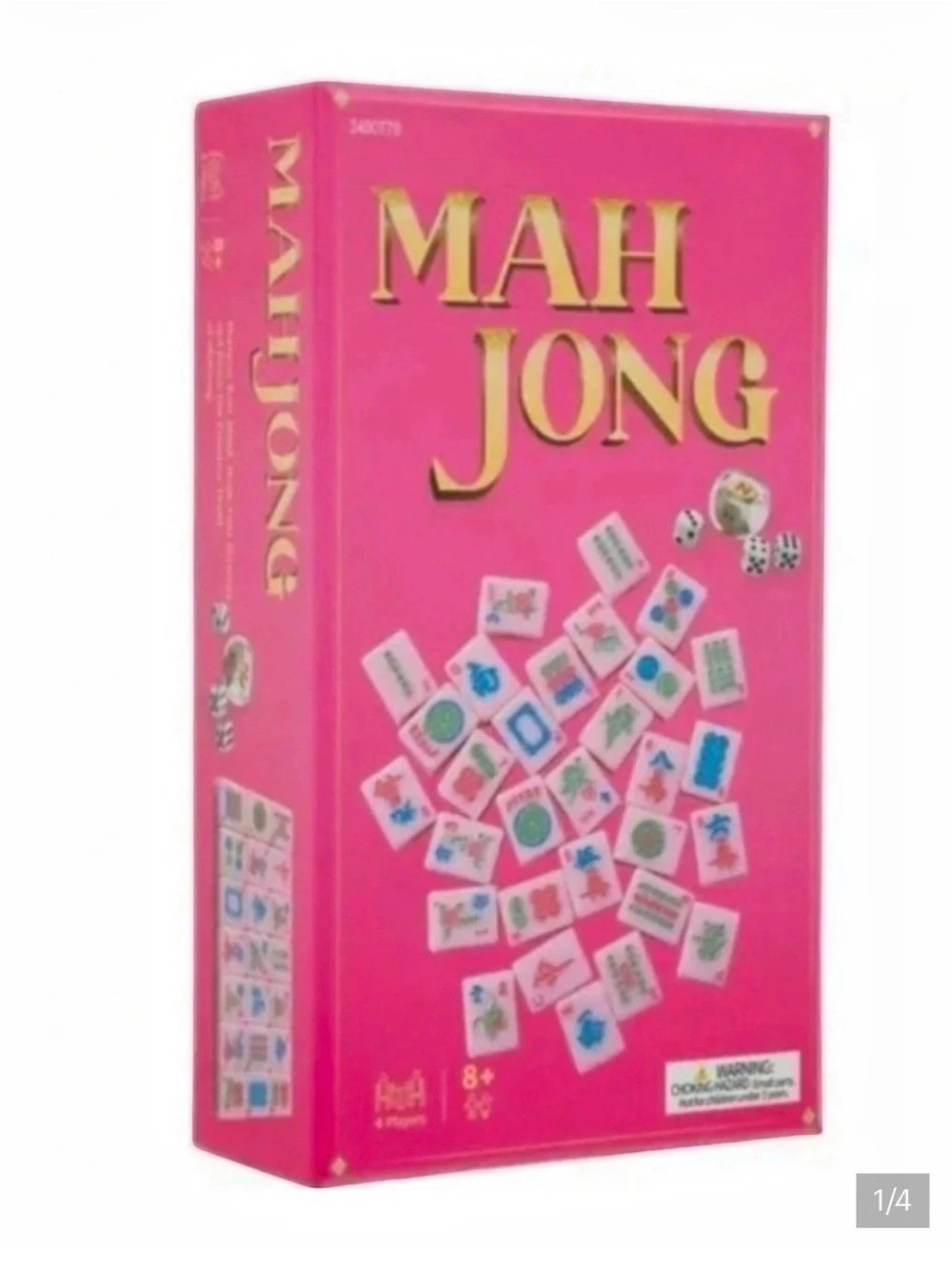 Hobby Lobby Mahjong Set Board Game Pink